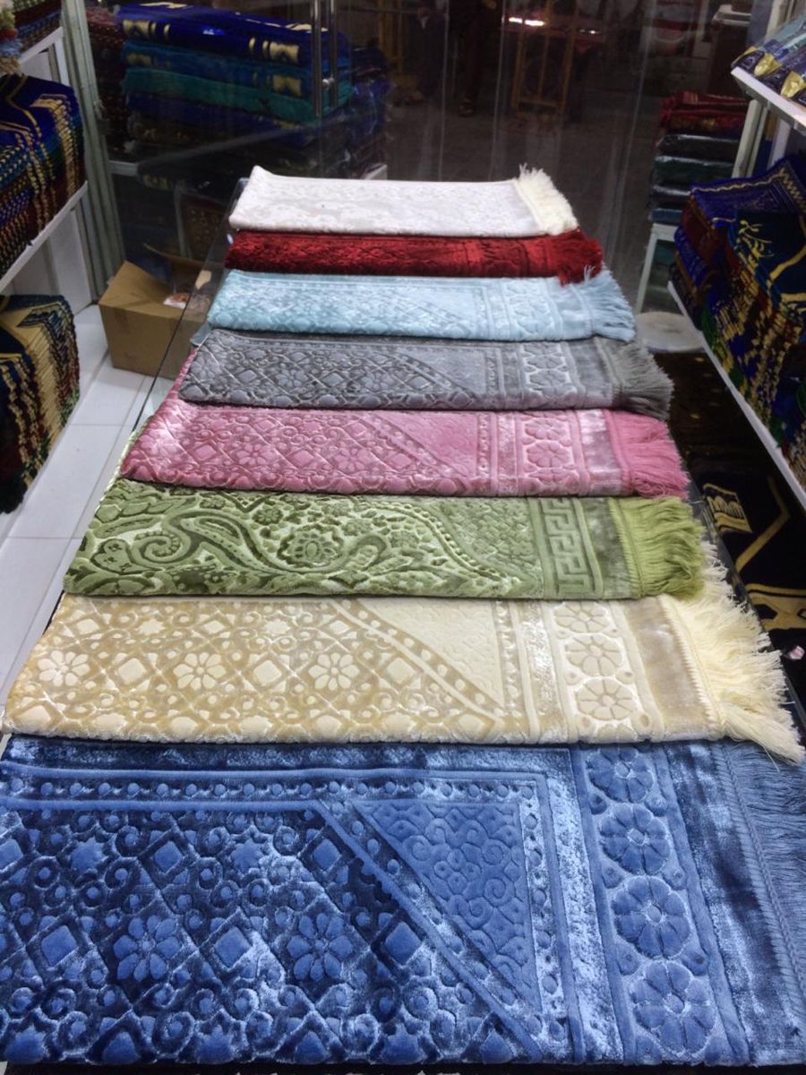 Luxury Velvet Prayer Mat Janamaz