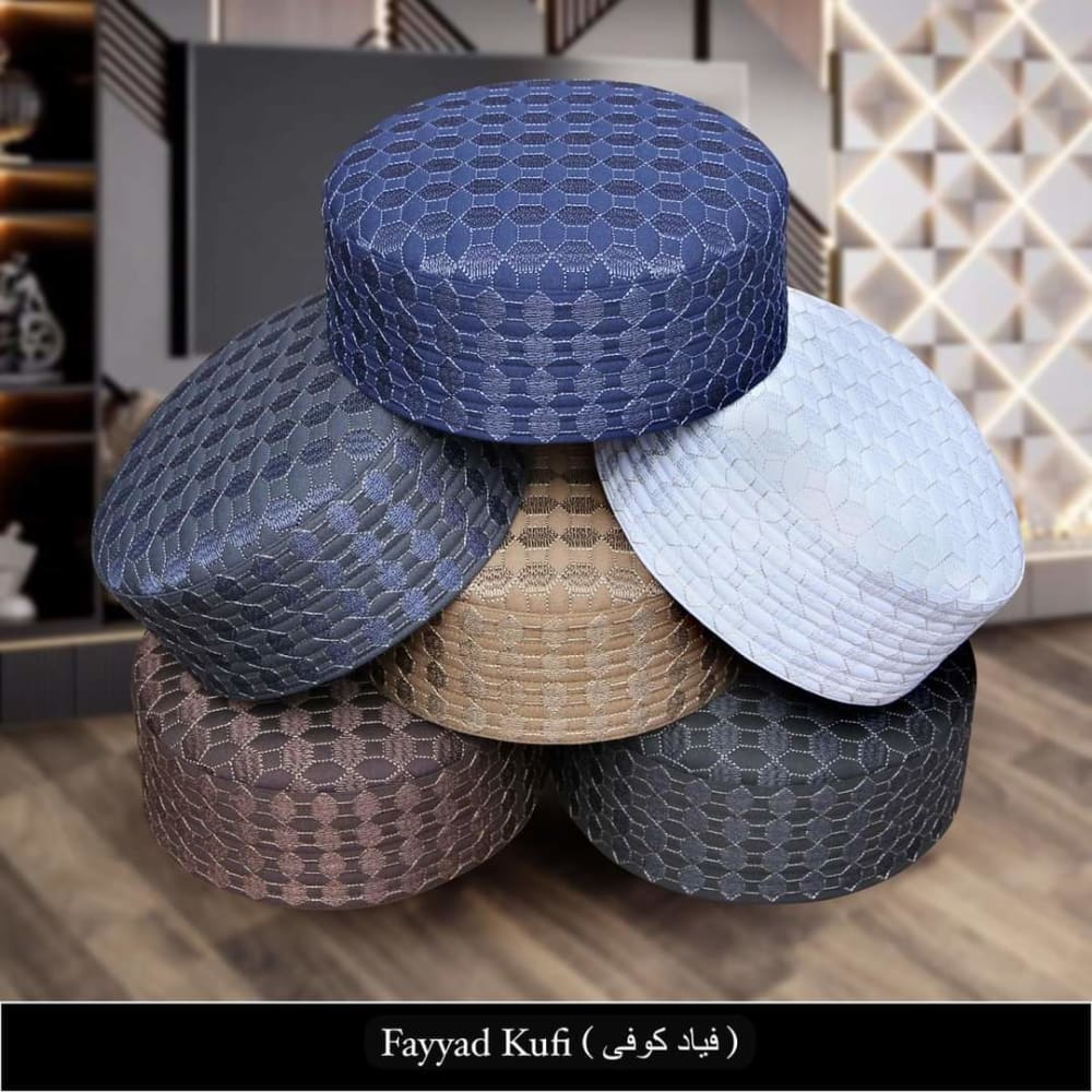 fayyad Kufi Cap – Comfortable Islamic Prayer Cap