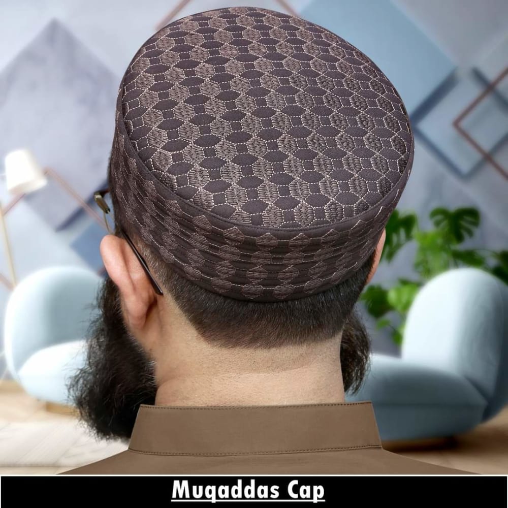 Muqaddas Cap – Comfortable Islamic Prayer Cap
