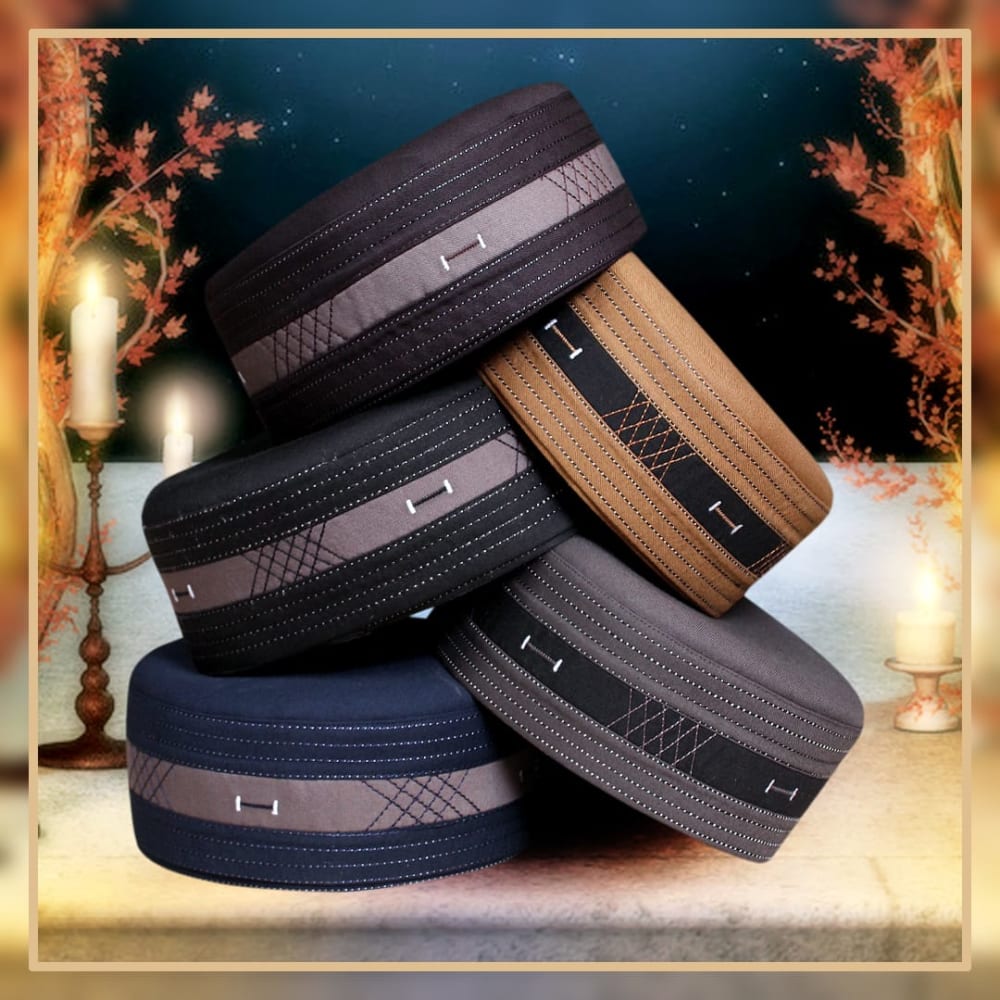 Premium Kufi Cap – Comfortable Islamic Prayer Cap